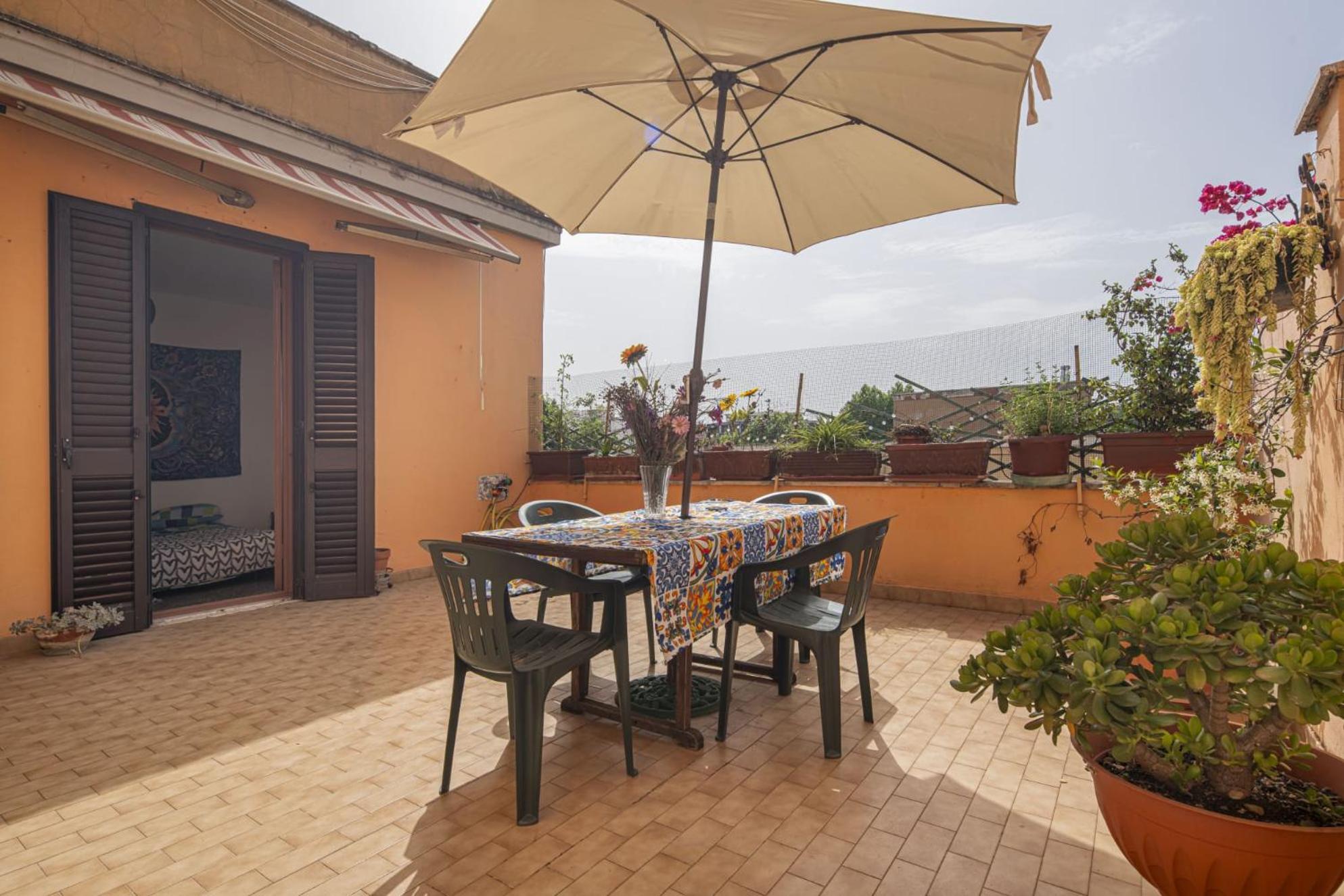 Carola'S Terrace / La Terrazza Di Carola Apartment Rome Exterior photo